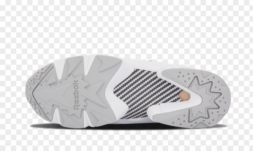 Reebok White Sneakers Shoe Grey PNG