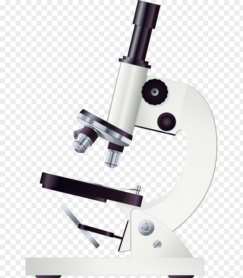 Vector Microscope Illustration Stock Photography Royalty-free PNG
