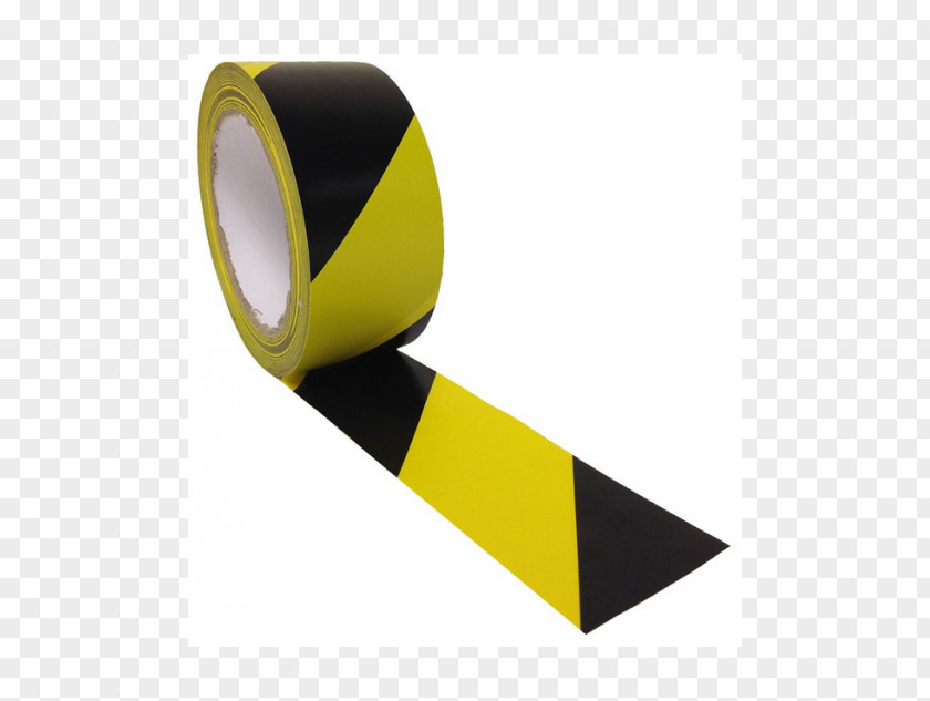 Black Tape Adhesive Paper Floor Marking Barricade Duct PNG
