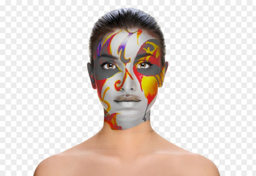 Body Face Painted Nose Painting PNG