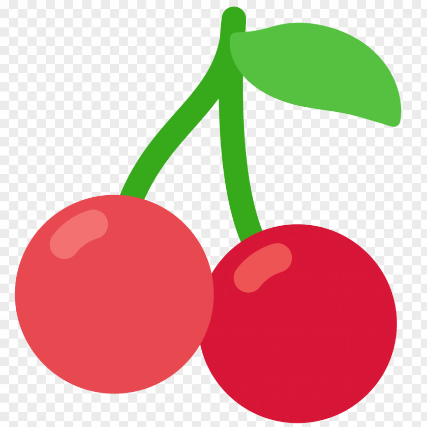 Cherry Face With Tears Of Joy Emoji Text Messaging Sticker PNG