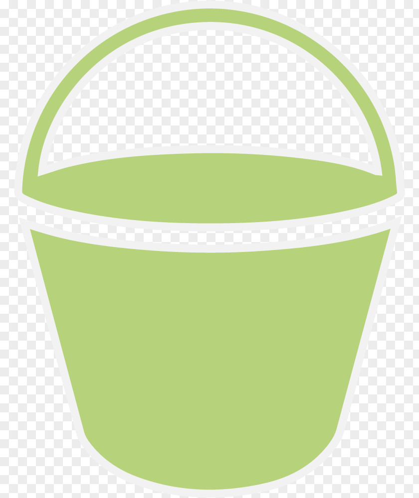 Green Plastic Buckets Product Design Tableware Font PNG