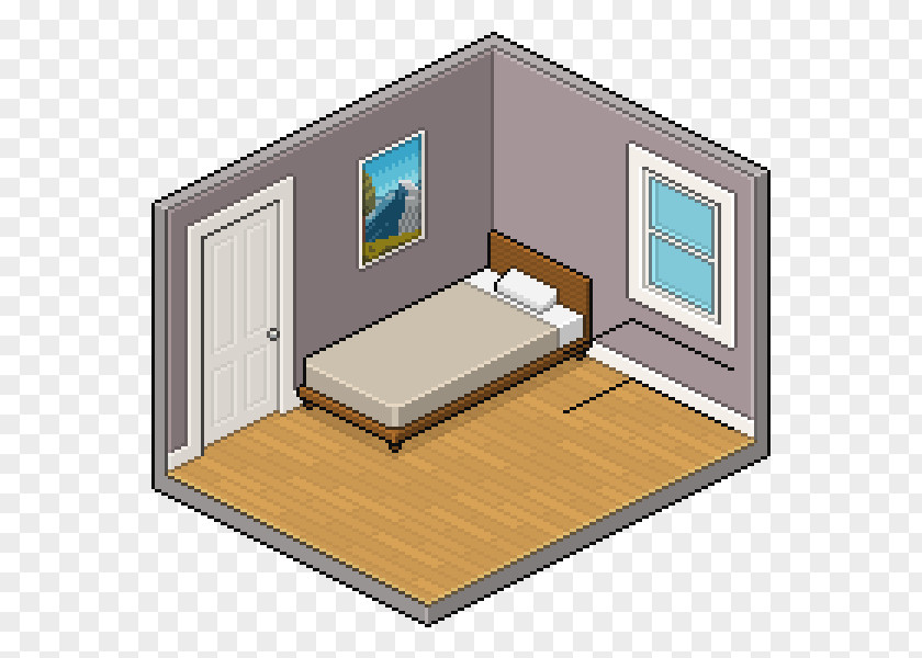 Wood Texture Material Pixel Art Isometric Projection Wall Tutorial PNG