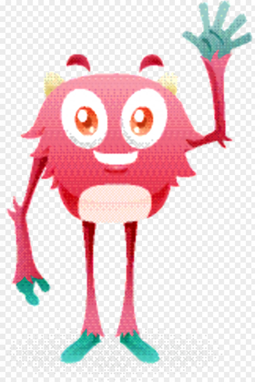 Animation Pink Monster Cartoon PNG