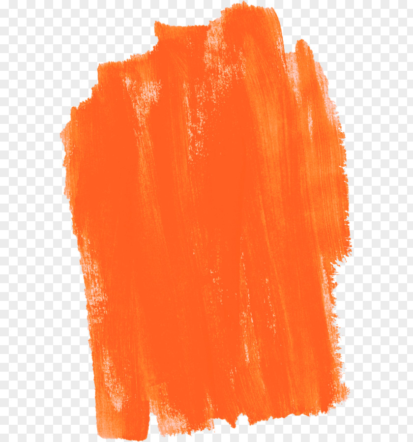 Brain Stroke Cadmium Pigments Oil Paint Yellow Orange Hue PNG