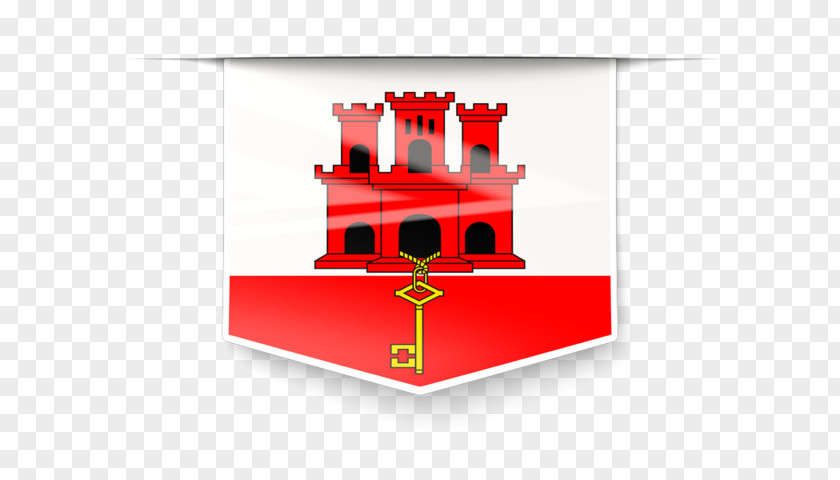 Flag Of Gibraltar Royalty-free Stock Illustration PNG