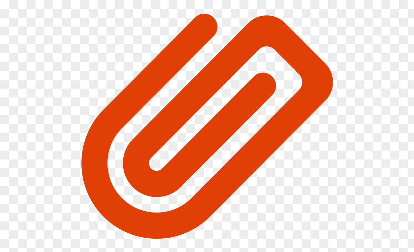 Paper Clip Logo Art PNG