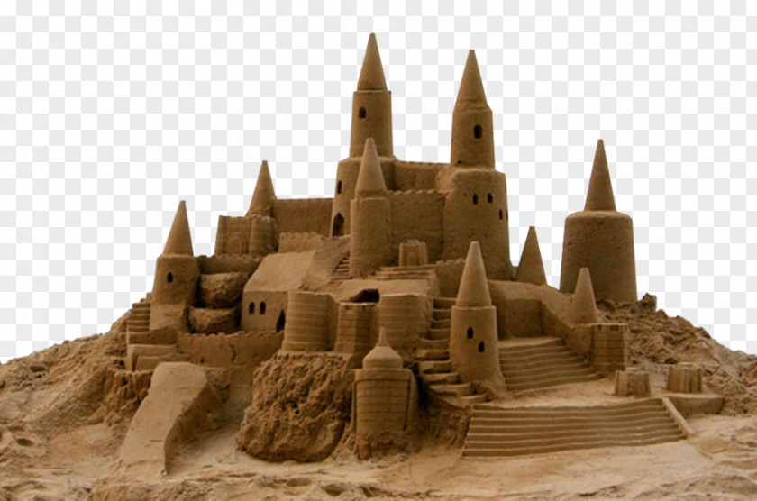 Castle Sand Art And Play Sculpture PNG