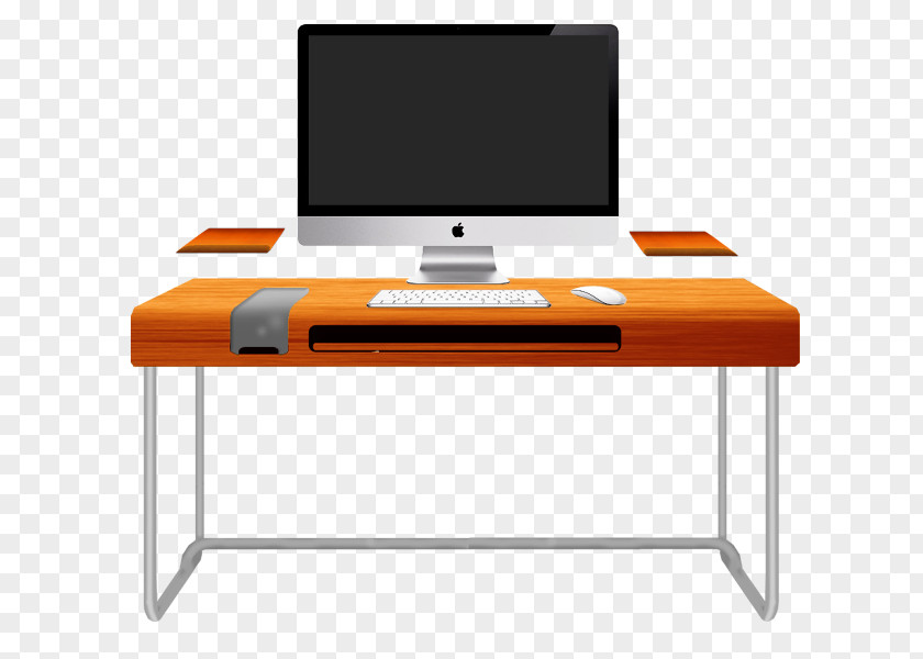 Computer Keyboard Desk Office PNG