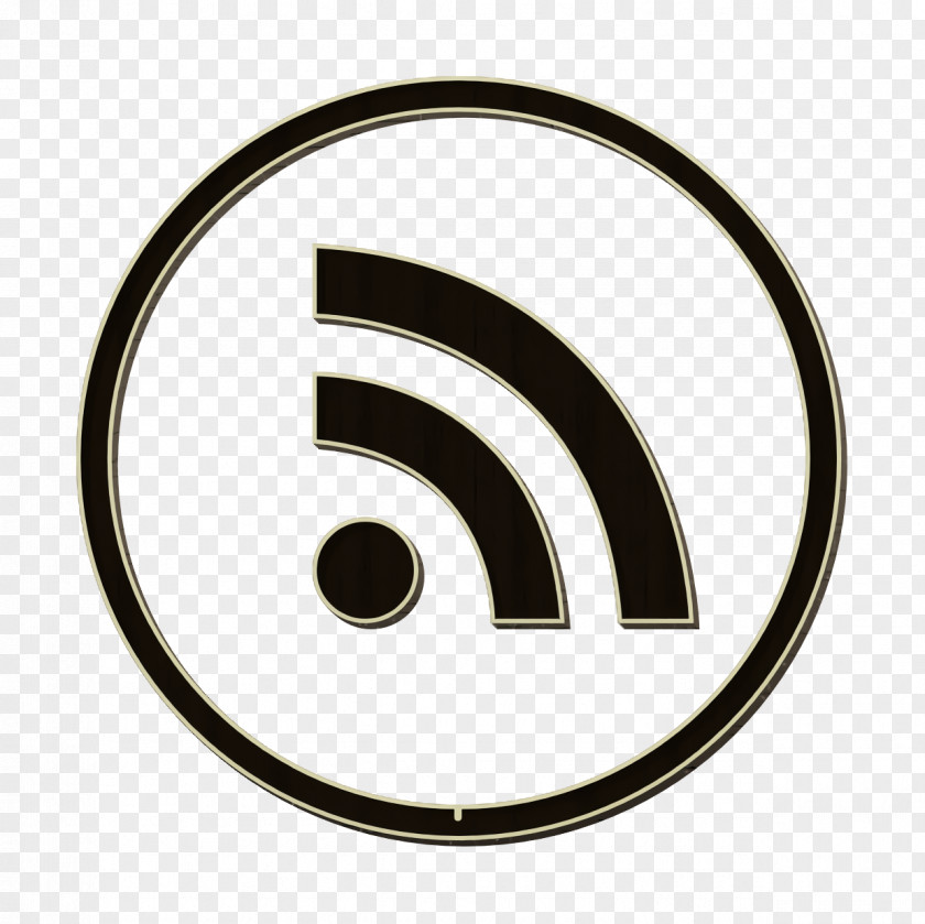 Emblem Oval Social Media Icons Background PNG