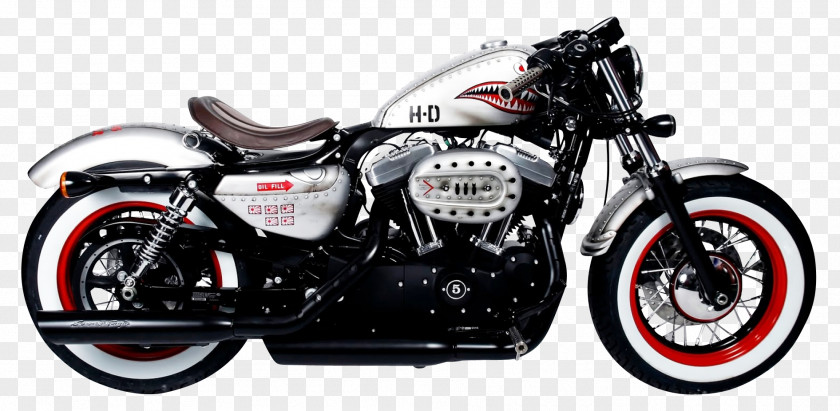 Harley Davidson Motorcycle Bike Harley-Davidson Sportster Custom PNG