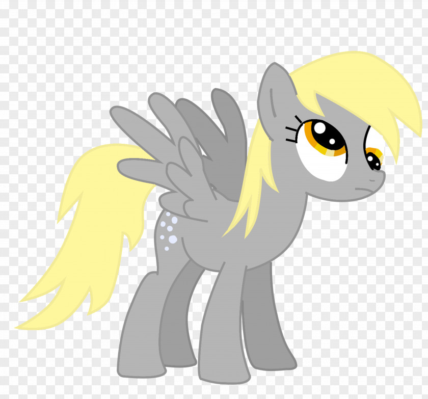 Indifferent Pony Derpy Hooves Minecraft Horse Pixel Art PNG