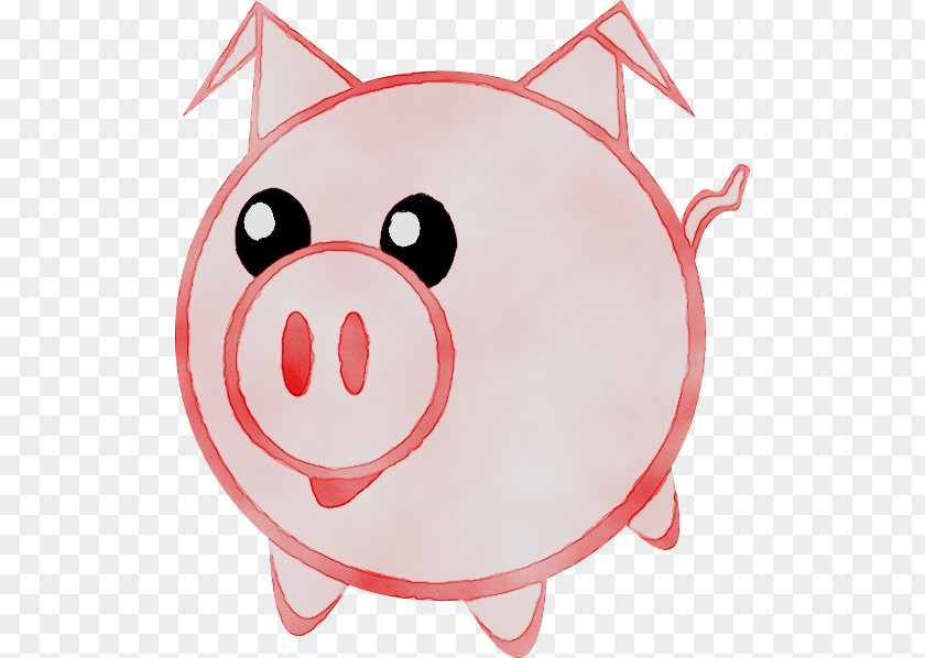 Pig Cartoon Vector Graphics Clip Art Illustration PNG