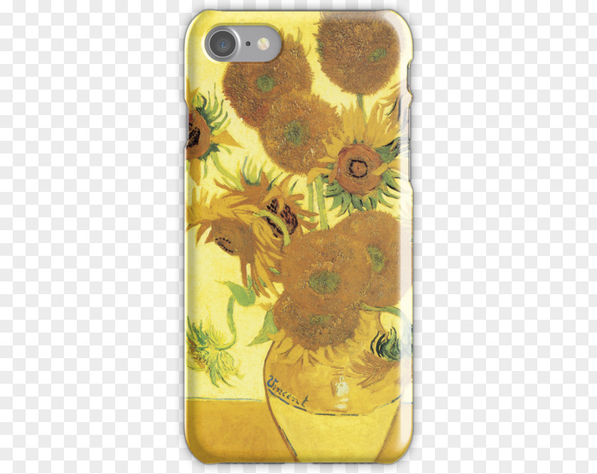 Van Gogh The Painter Of Sunflowers Self-portrait Vase With Twelve Irises PNG