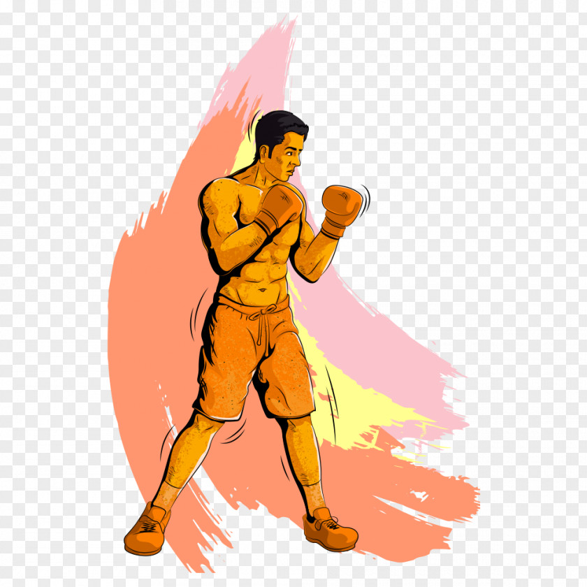 Boxing Sport Kickboxing Illustration PNG