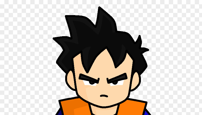 PISSED OFF Gohan Majin Buu Goku Drawing Nose PNG