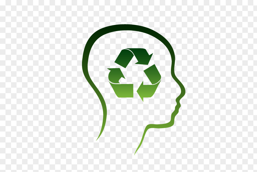 Recycling Symbol Waste Bin PNG