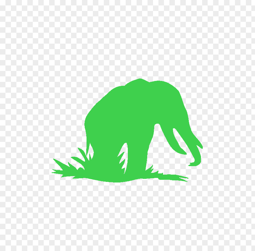 Elephant Grass Silhouette Clip Art PNG