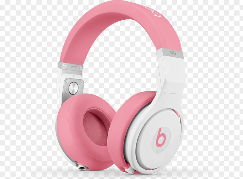 Headphones Beats Electronics Pro Studio Pink Friday PNG