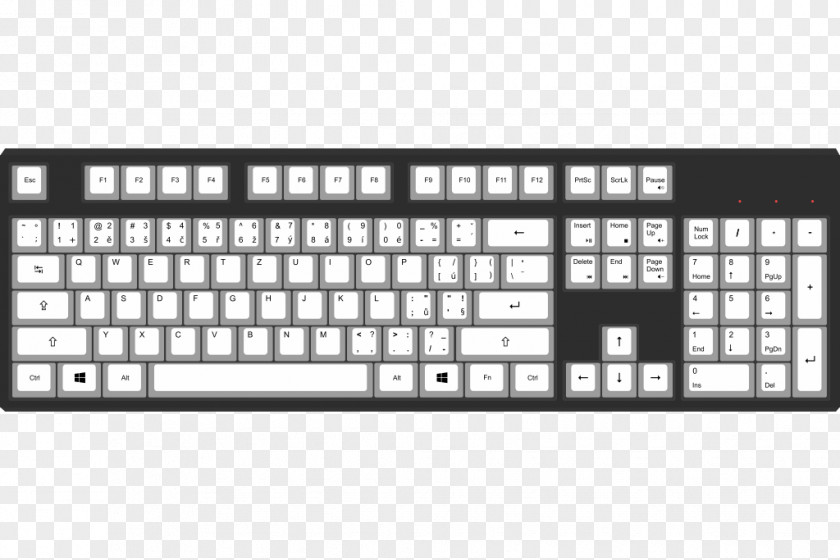 Cherry Computer Keyboard Keycap Das Key Switch PNG
