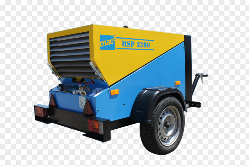 Concrete Masonry Unit Compressor Compressed Air Heavy Machinery Atlas Copco PNG