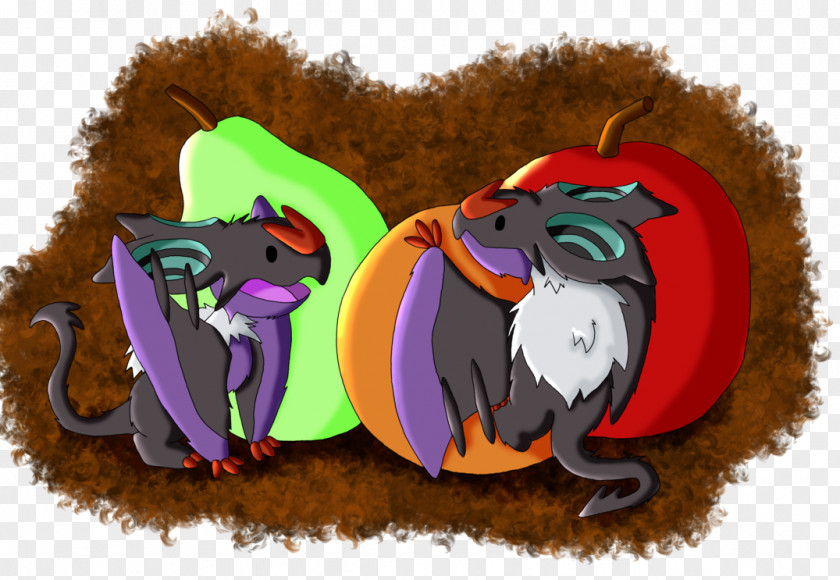 Fruit Bat Drawing Illustration Carnivores Cartoon Font Text Messaging PNG