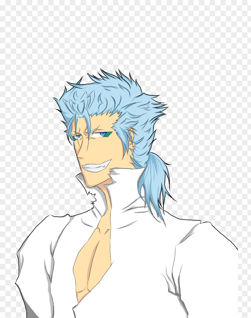 Grimmjow Sketch Illustration Line Art Graphics Cartoon PNG