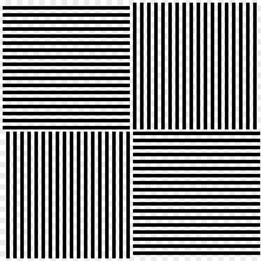 Horizontal Line McCollough Effect Brain Visual Perception Color Optical Illusion PNG