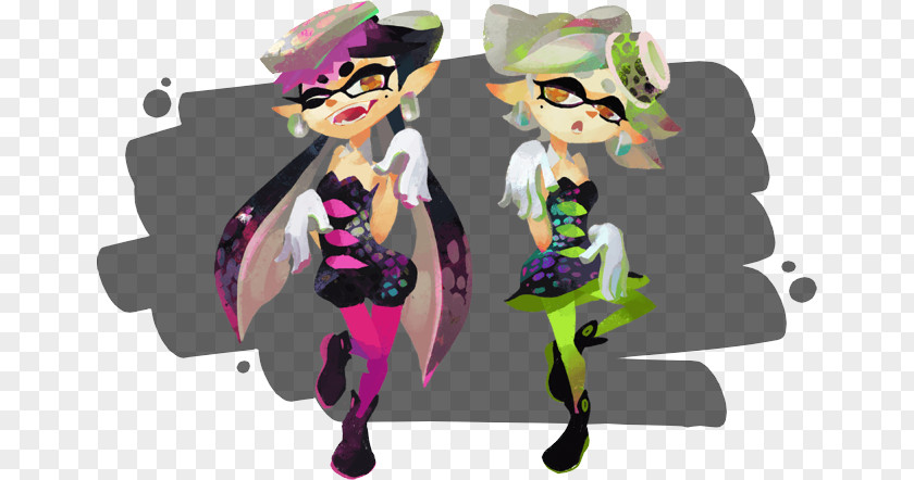 Inkling Squid Splatoon 2 Video Games Wii U Nintendo PNG