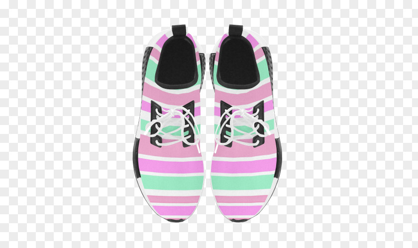 Pink Pattern Sneakers Shoelaces Fashion Streetwear PNG