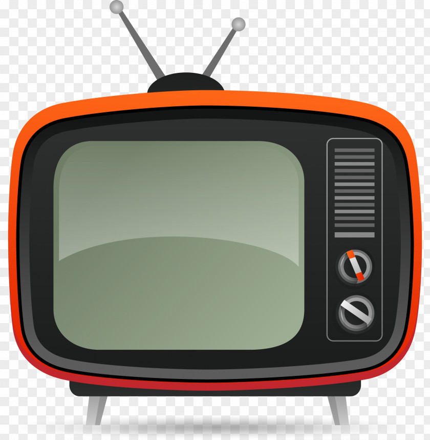 Vector Hand-drawn Retro TV Television Show Terrestrial PNG