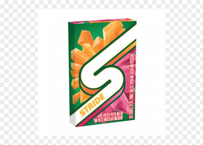 Chewing Gum Stride Flavor Mentha Spicata Base PNG