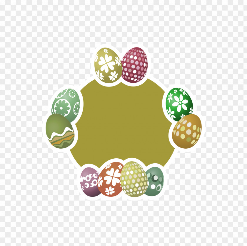 Easter Eggs Painted Egg Hunt PNG