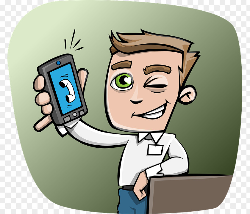 Boy,Phone,smile Smartphone Message Telephone Call Illustration PNG