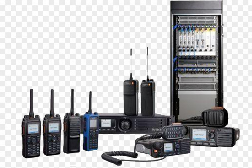 Radio Two-way Communication Digital Mobile Hytera PNG