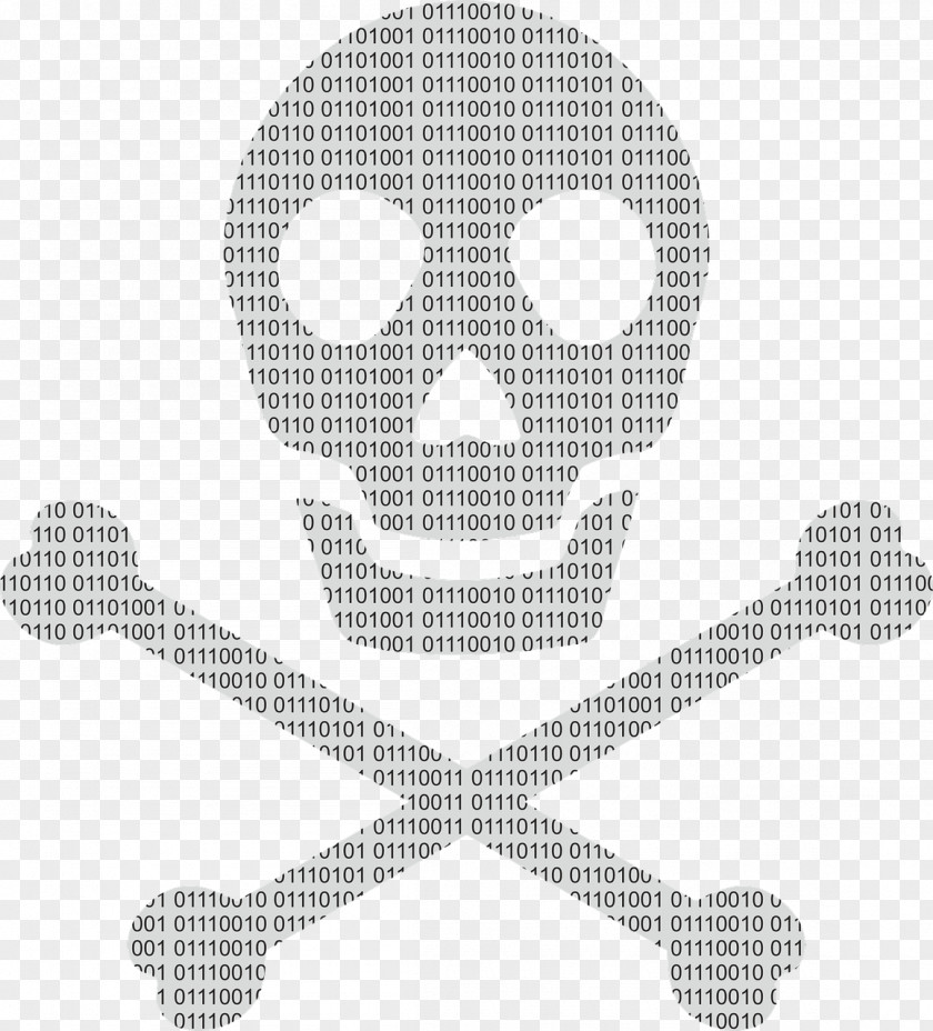 Skull Computer Virus Trojan Horse Malware Security PNG