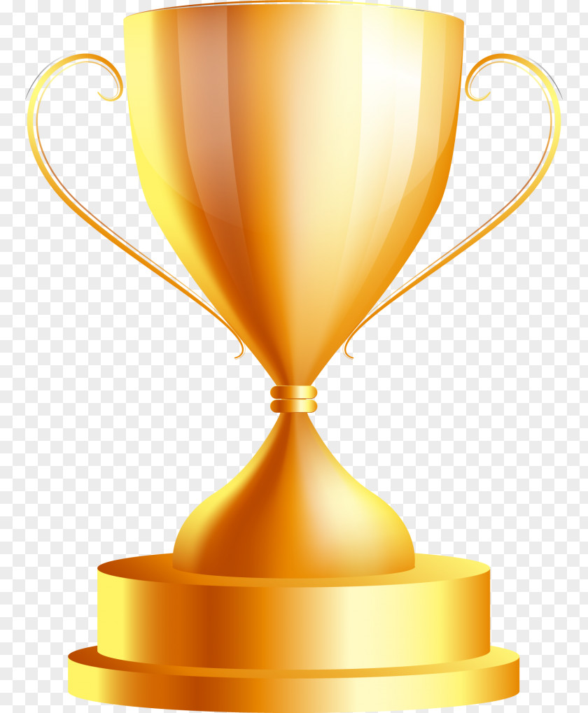 Trophy Award Gold Medal Clip Art PNG