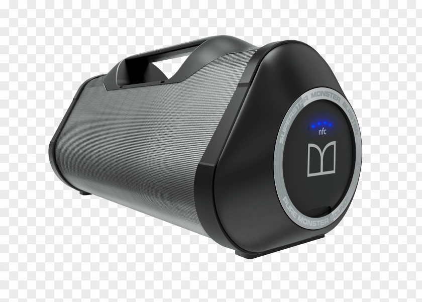 Bluetooth Wireless Speaker Boombox Monster SuperStar Blaster Loudspeaker PNG