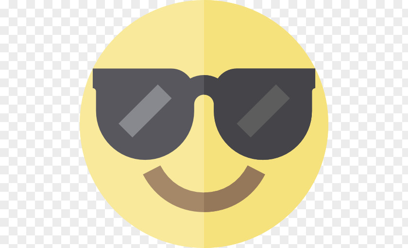 Cool Emoticon Smiley PNG