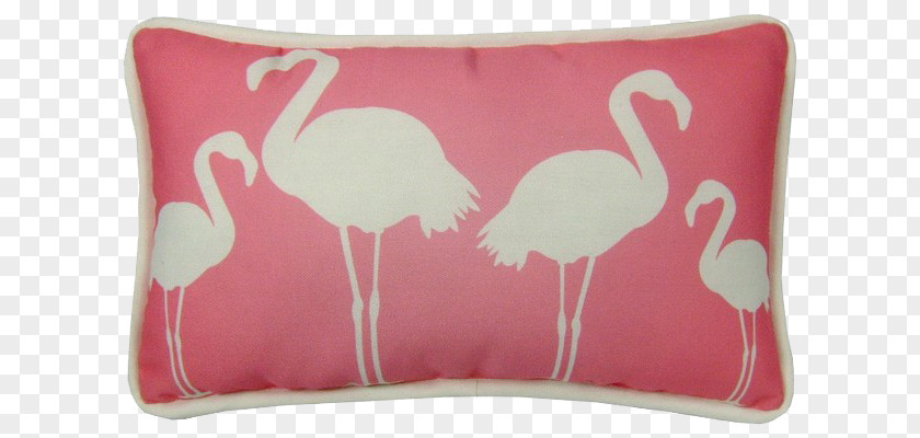 Crane Pattern Pillow Flamingo Throw Bird Cushion PNG