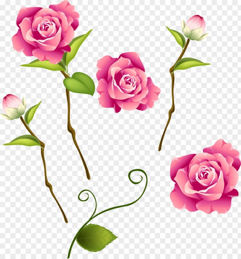 Flor Flower Bouquet Rose Floral Design Clip Art PNG