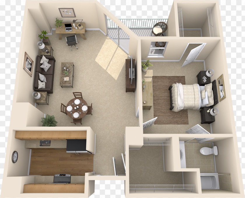 Design Furniture Floor Plan Property PNG