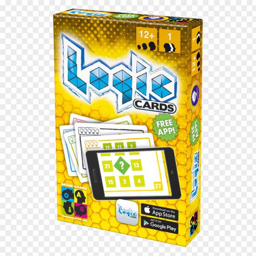 Facit Logic Cards Playing Card Kortlek Emotional Repair Kit: 50 Tools To Liberate Yourself From Negative Emotions Yellow PNG