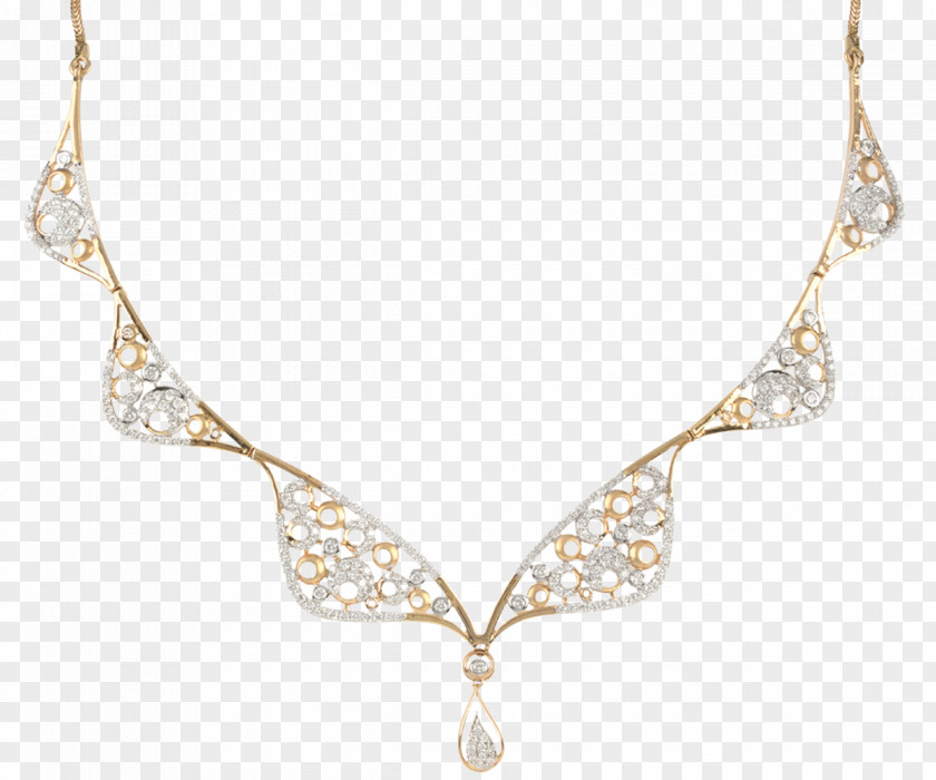 Jewellery Earring Necklace Chain Diamond PNG