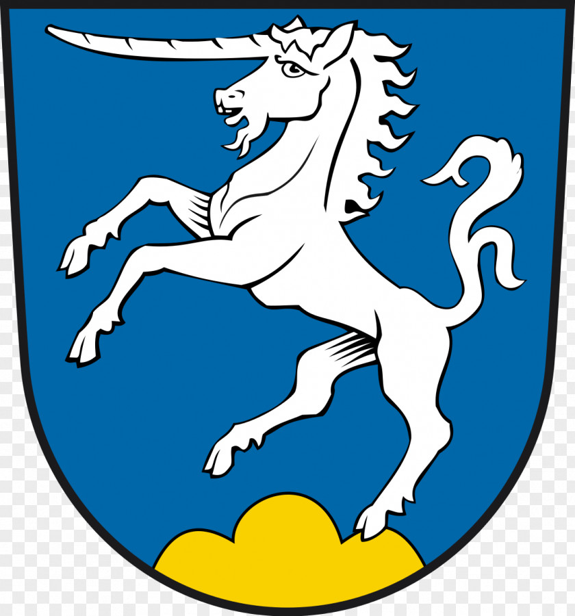 Unicorn Fichtel Mountains Arzberg Waldenfels Bad Alexandersbad Coat Of Arms PNG