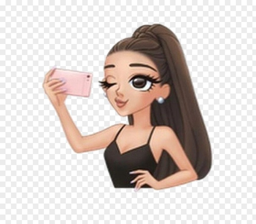 Ariana Grande Victorious Drawing Moonlight Dangerous Woman PNG