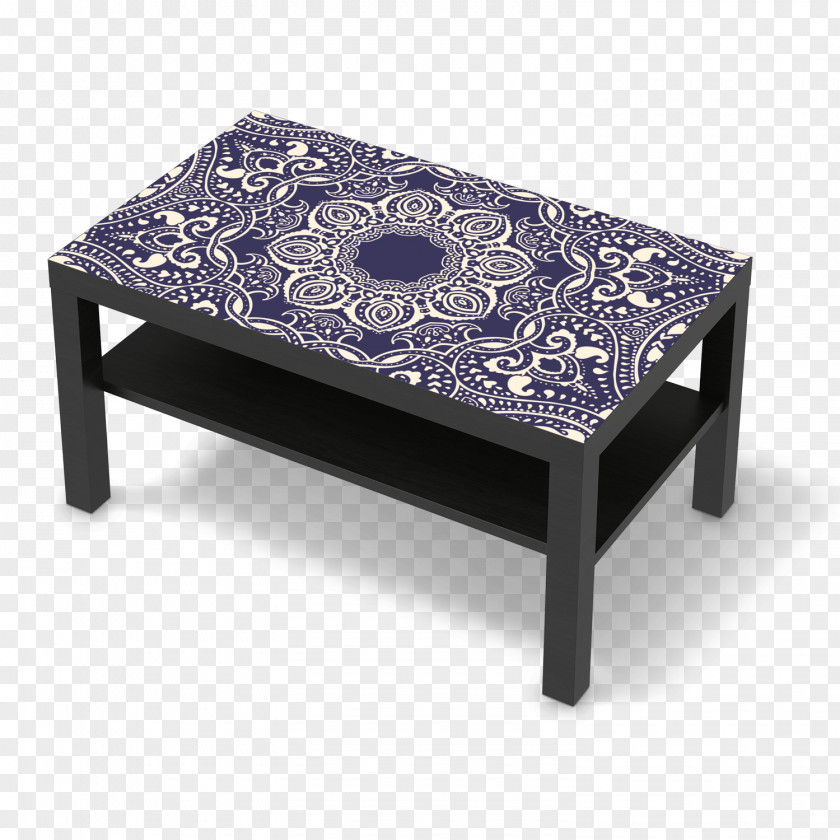 Blue Mandala Coffee Tables Furniture Wood IKEA PNG