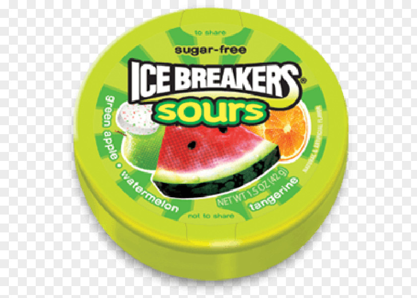 Chewing Gum Fruit Sours Ice Breakers Flavor PNG