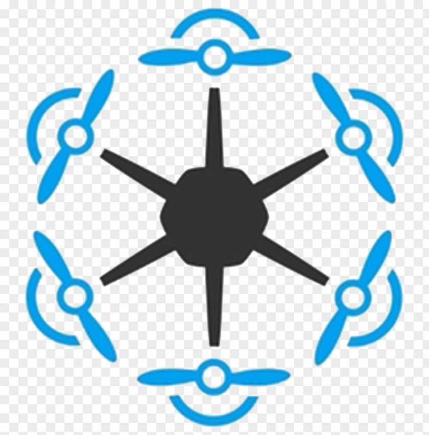 Drone Symbol Clip Art Unmanned Aerial Vehicle Multirotor PNG