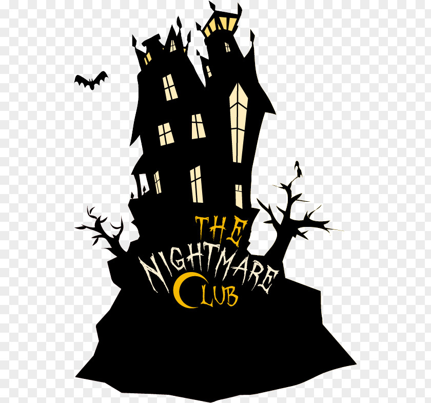 Halloween Clip Art Haunted House Image Illustration PNG